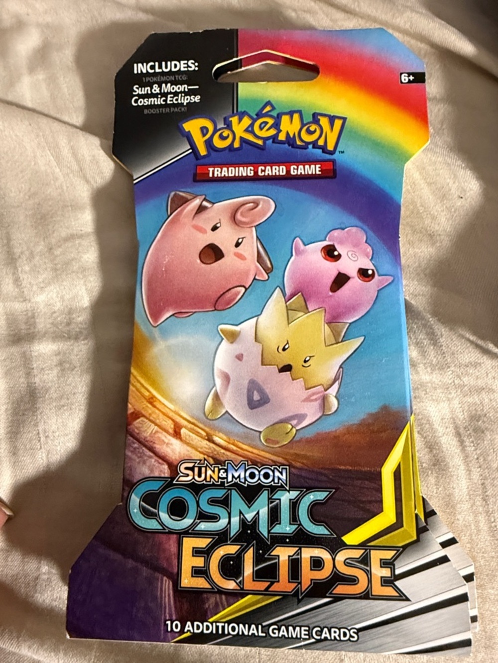 Pokémon Sun & Moon Cosmic Eclipse Sleeved Booster Pack